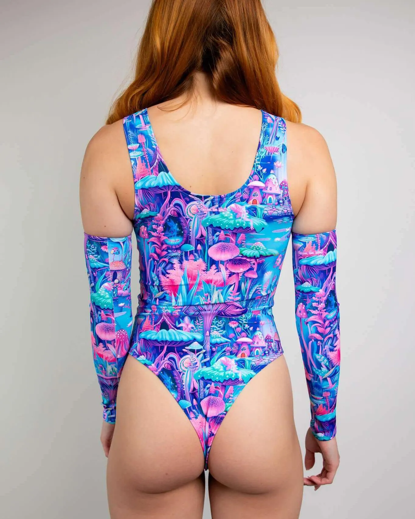 Fairycore High Neck Bodysuit