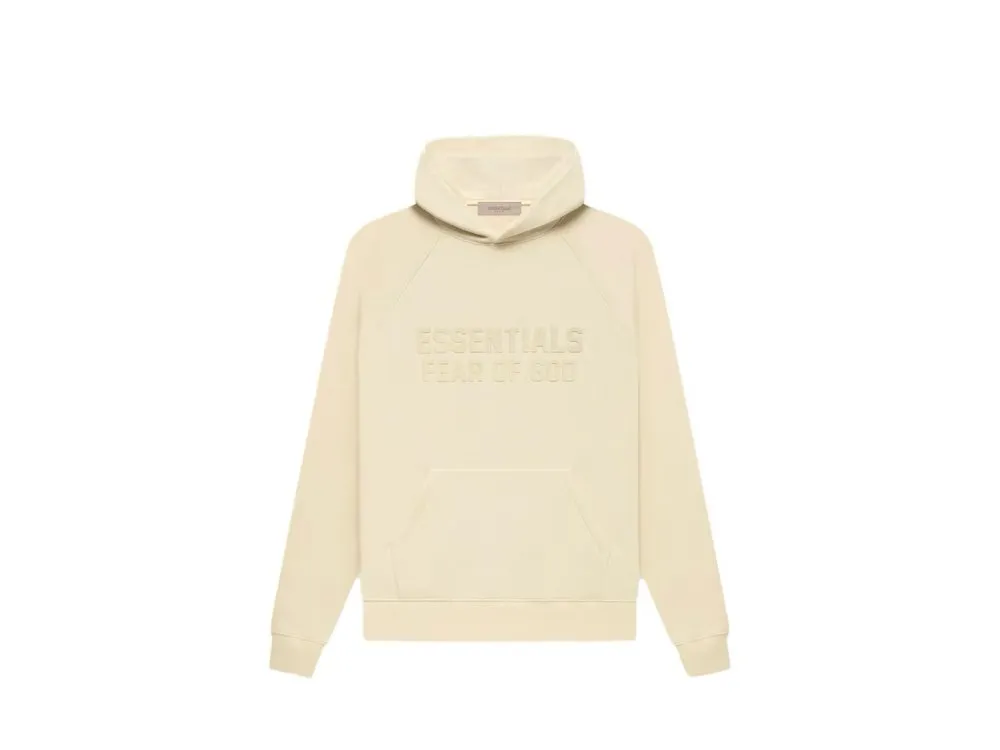 Fear of God Essentials Hoodie Egg Shell