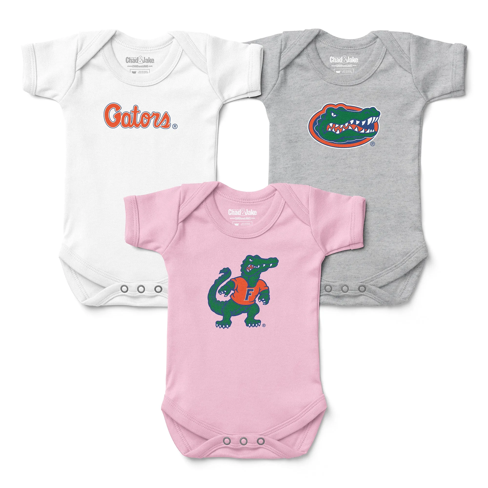 Florida Gators 3-Pack Bodysuit