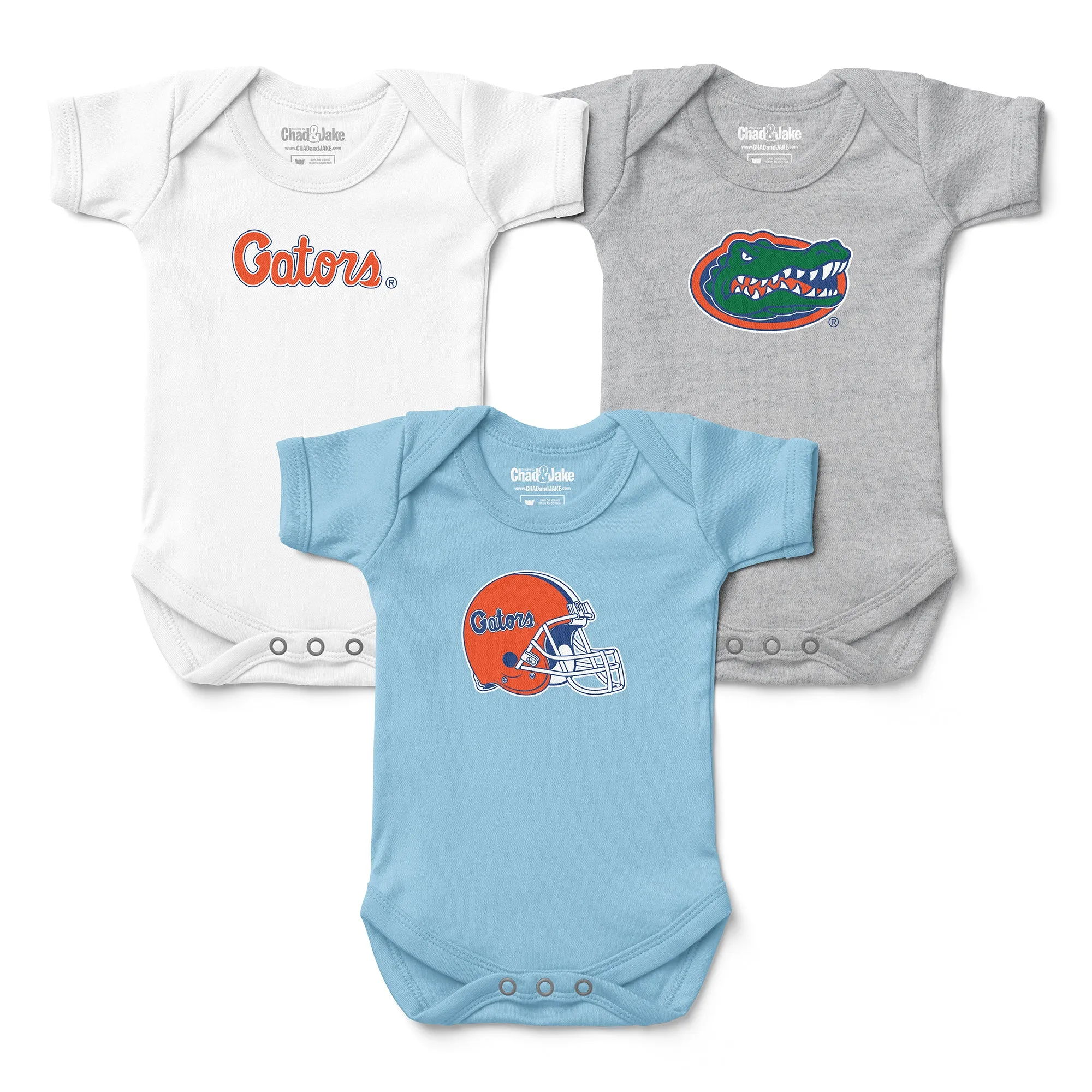 Florida Gators 3-Pack Bodysuit