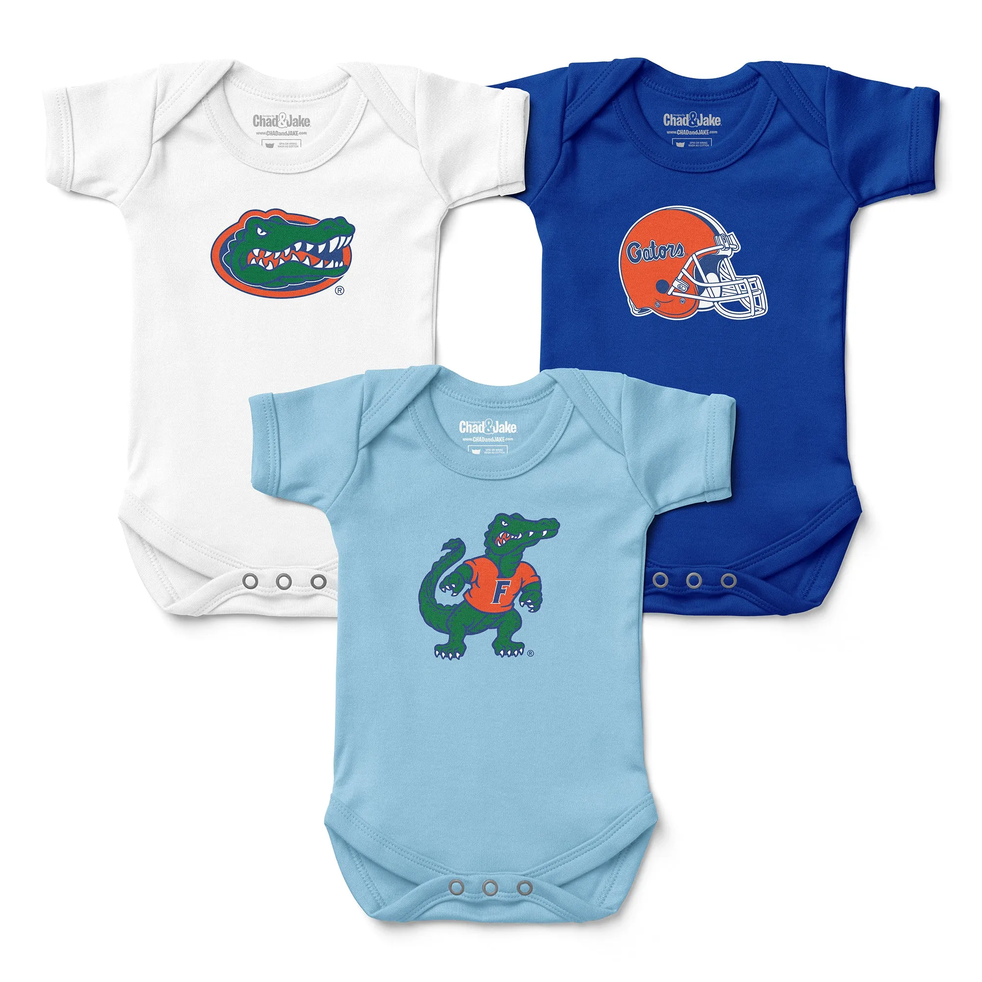 Florida Gators 3-Pack Bodysuit