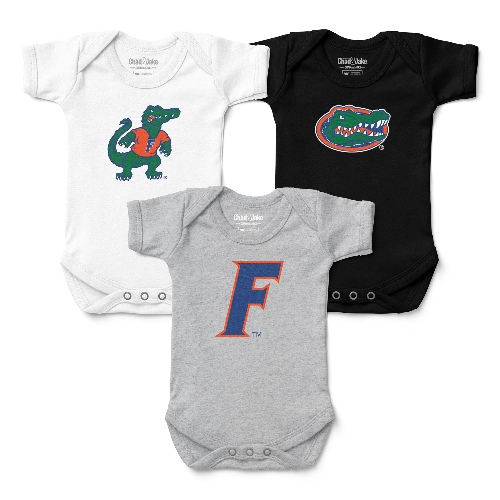 Florida Gators 3-Pack Bodysuit