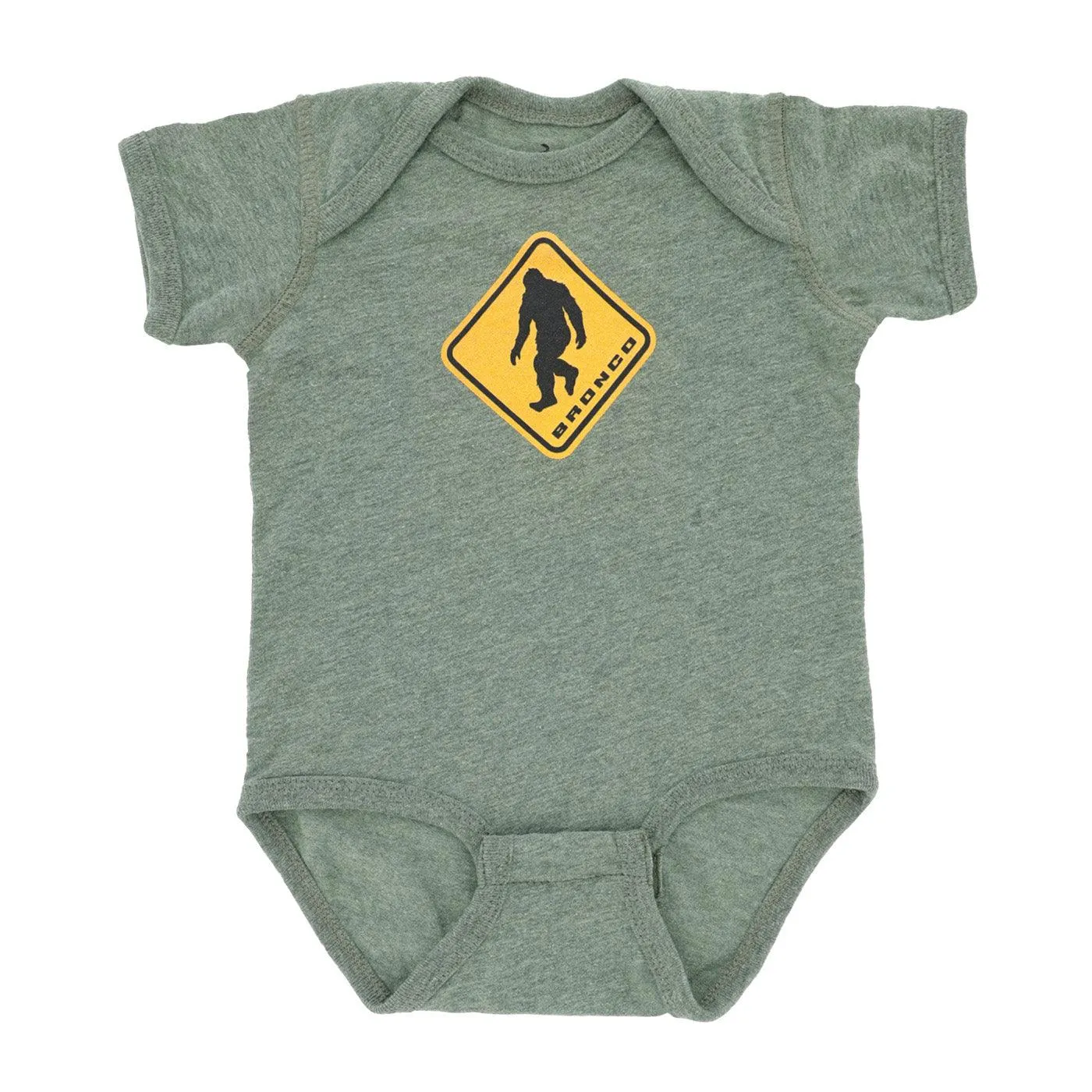 Ford Bronco Infant Sasquatch Bodysuit & Bib Set