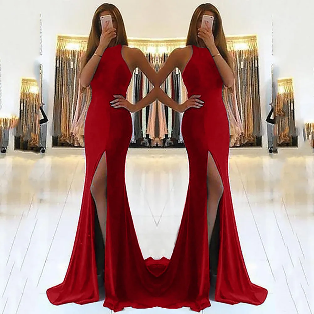 Funki Buys | Dresses | Women's Long Mermaid Evening Dresses