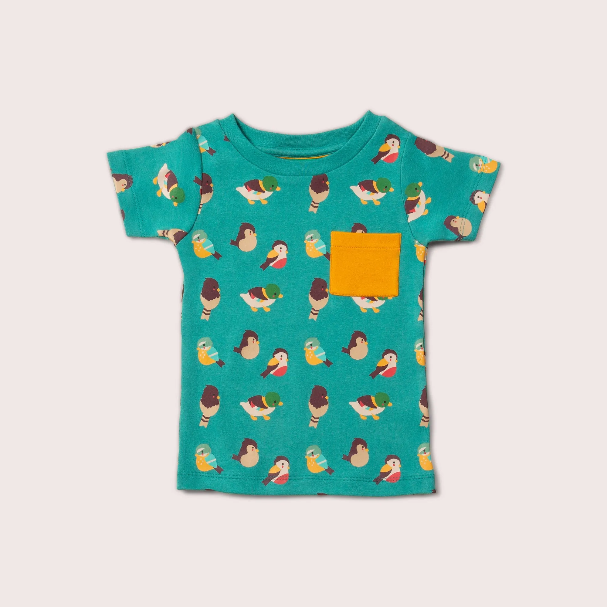 Garden Birds Organic T-Shirt & Jogger Playset