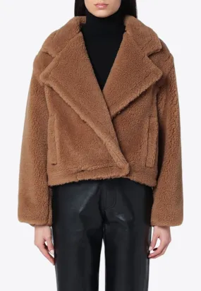 Gardone Cropped Teddy Coat