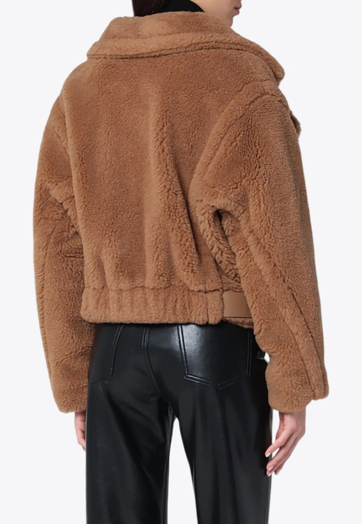 Gardone Cropped Teddy Coat