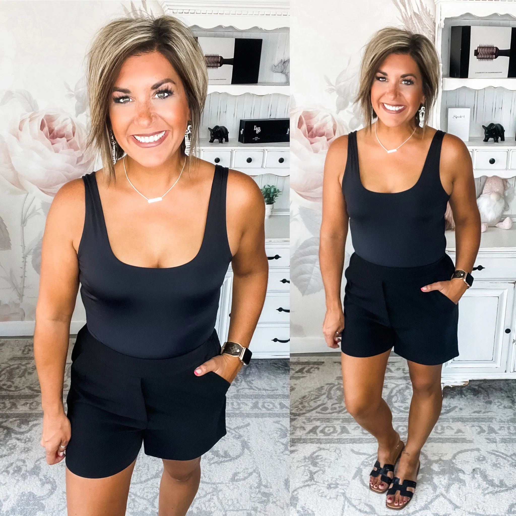 Getting In the Swing Bodysuit - Black