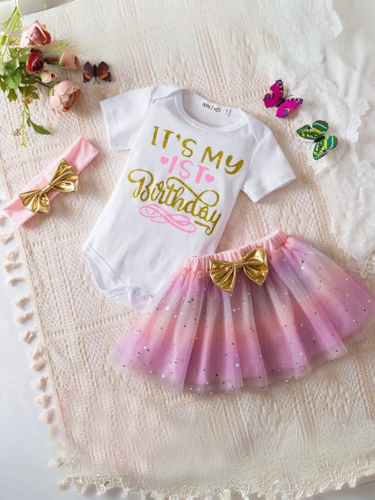 Girls First Birthday Starlight Tutu Set