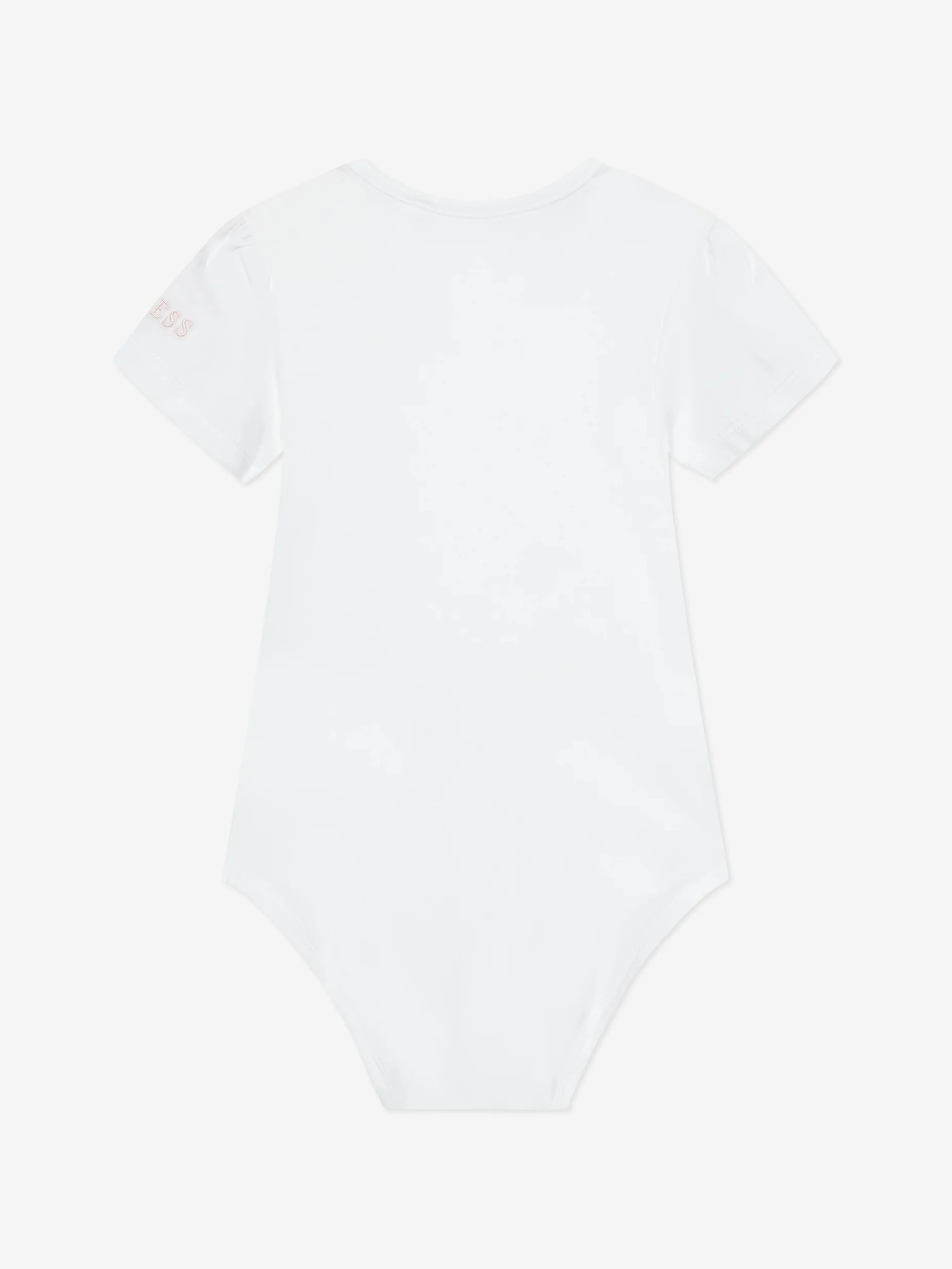 Guess Baby Girls Body And Denim Skirtall Set in White