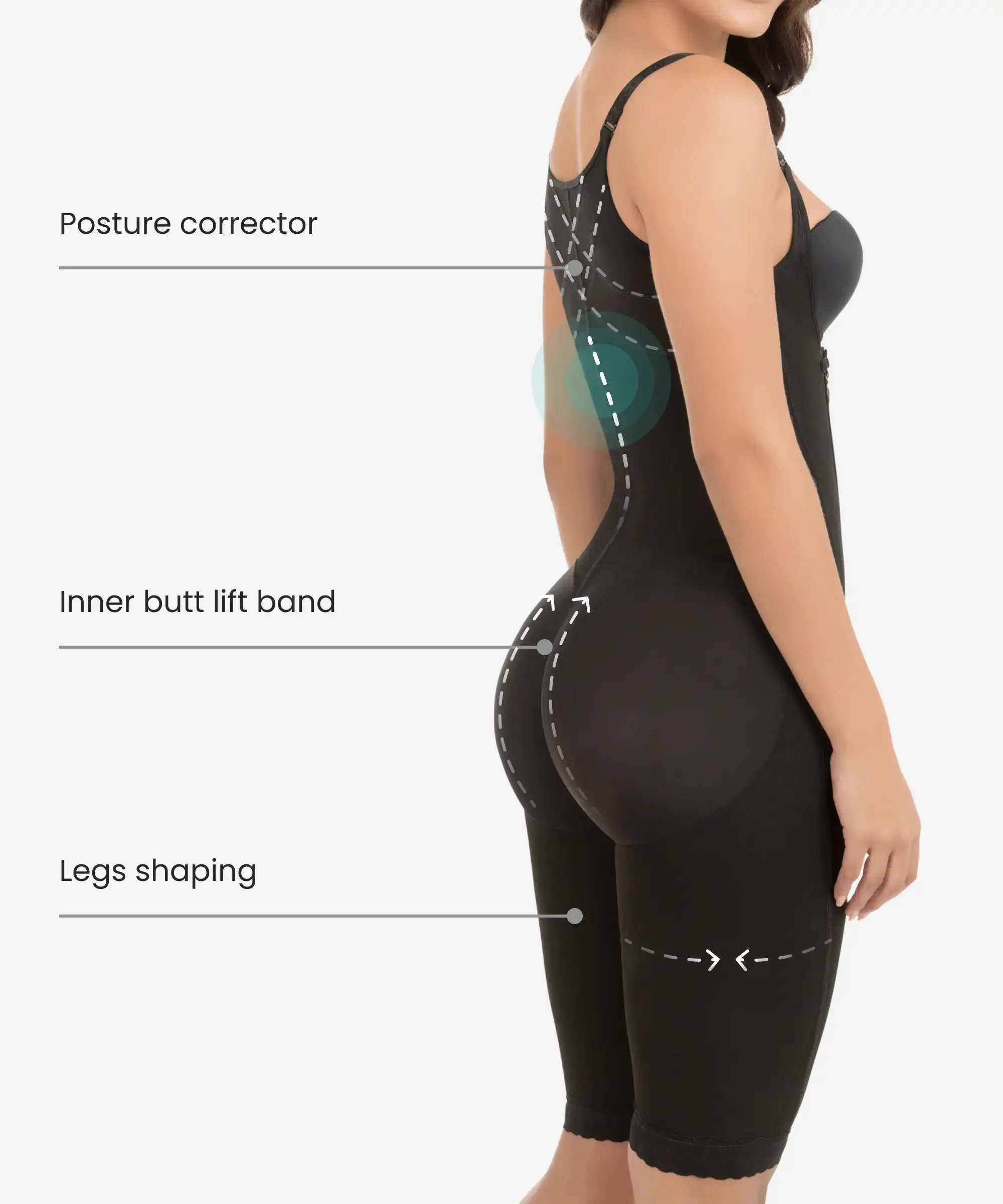 High compression full body shaper - Style 437