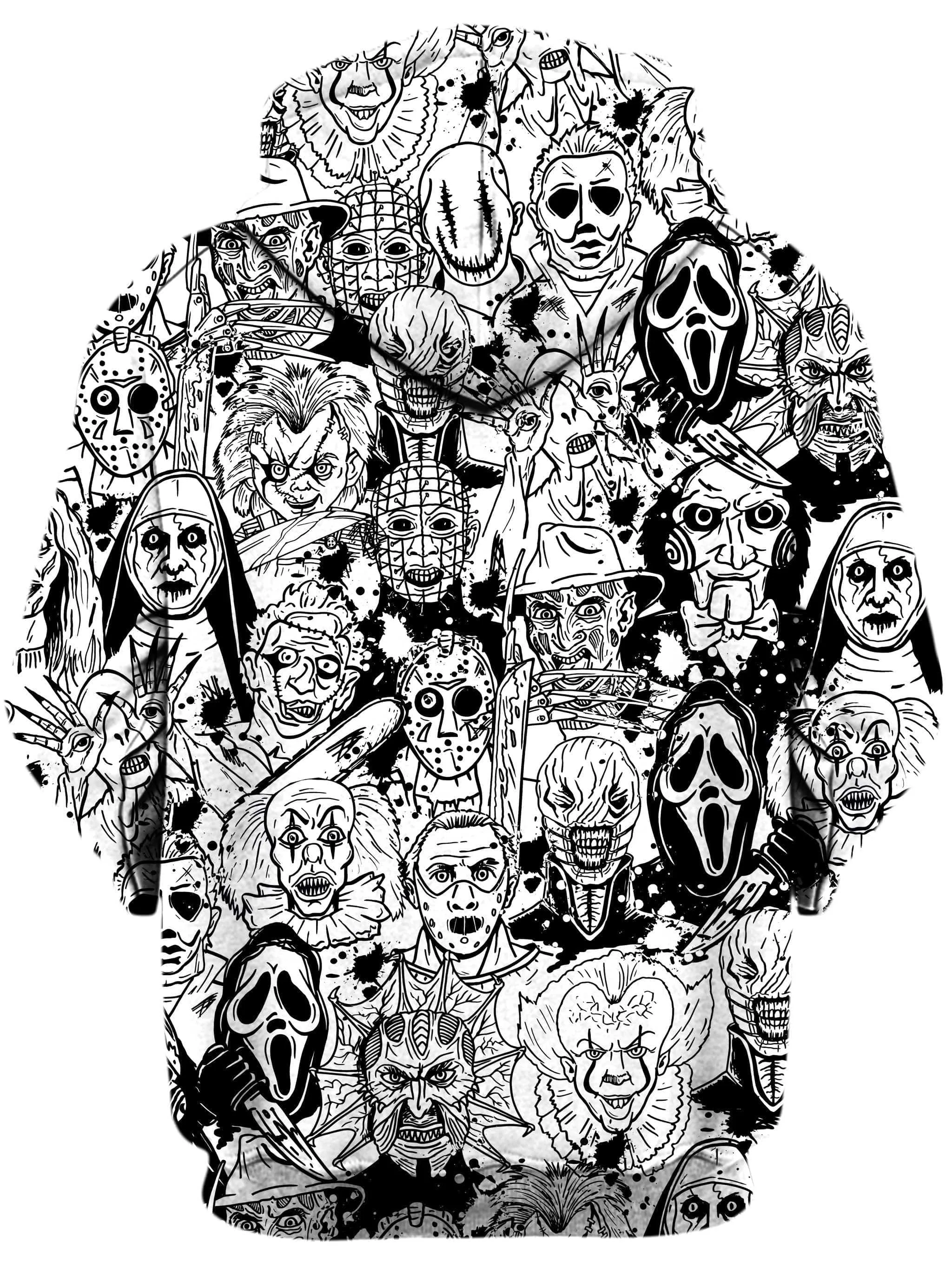 Horror Villains Unisex Hoodie