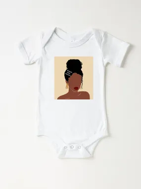 Infant Black Girl Magic Barrette - Bodysuit