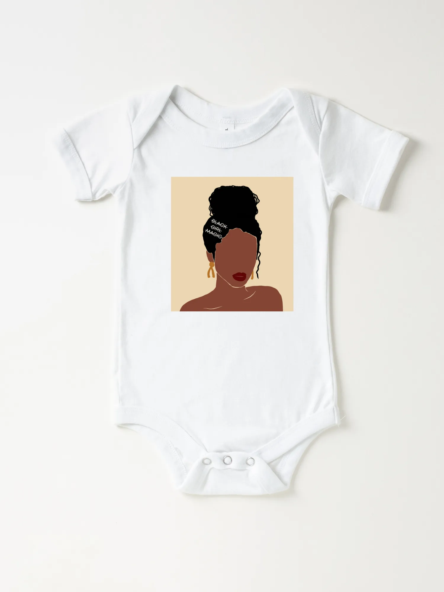 Infant Black Girl Magic Barrette - Bodysuit