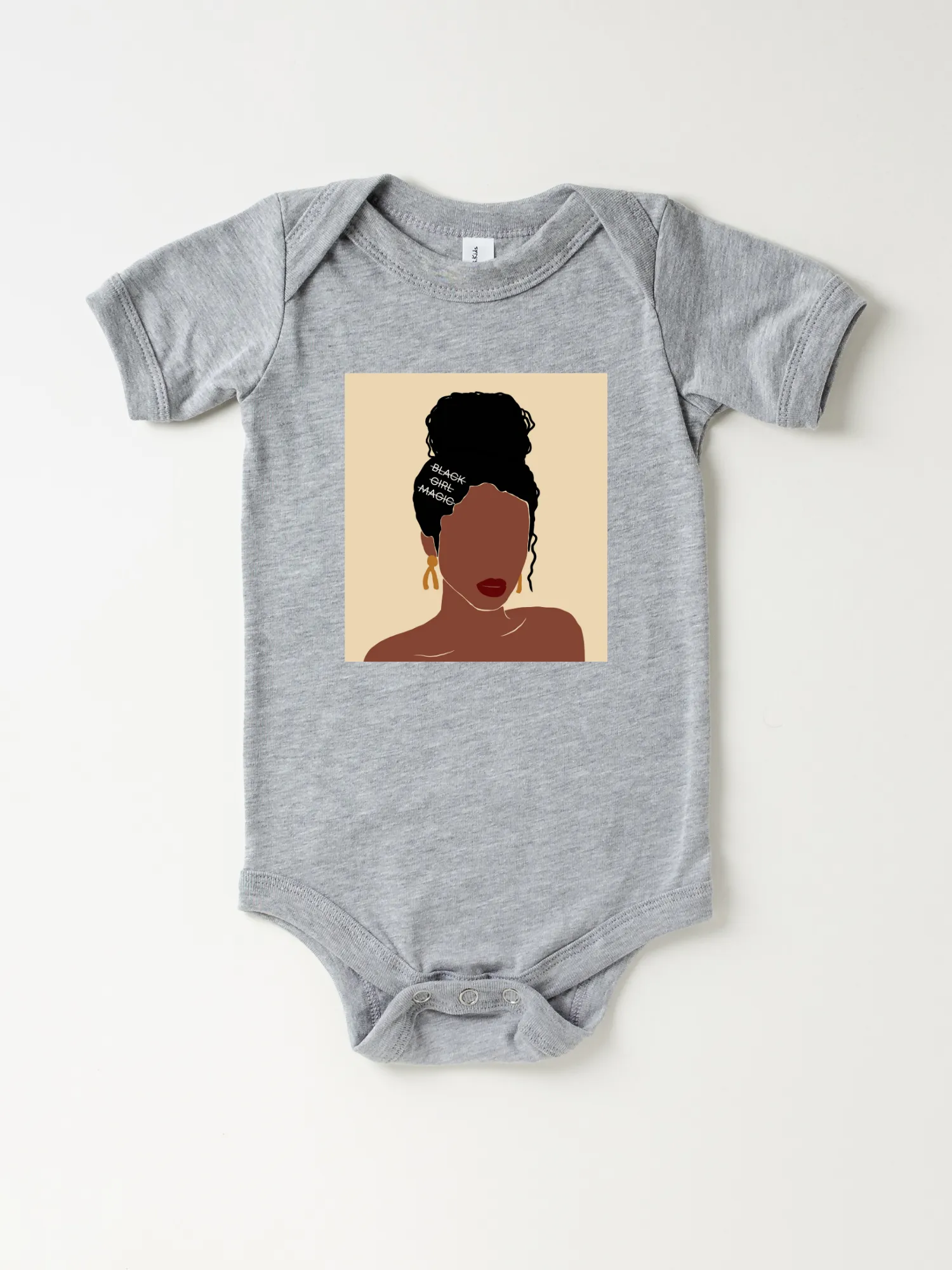 Infant Black Girl Magic Barrette - Bodysuit