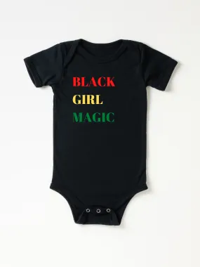 Infant Black Girl Magic Rasta - Bodysuit