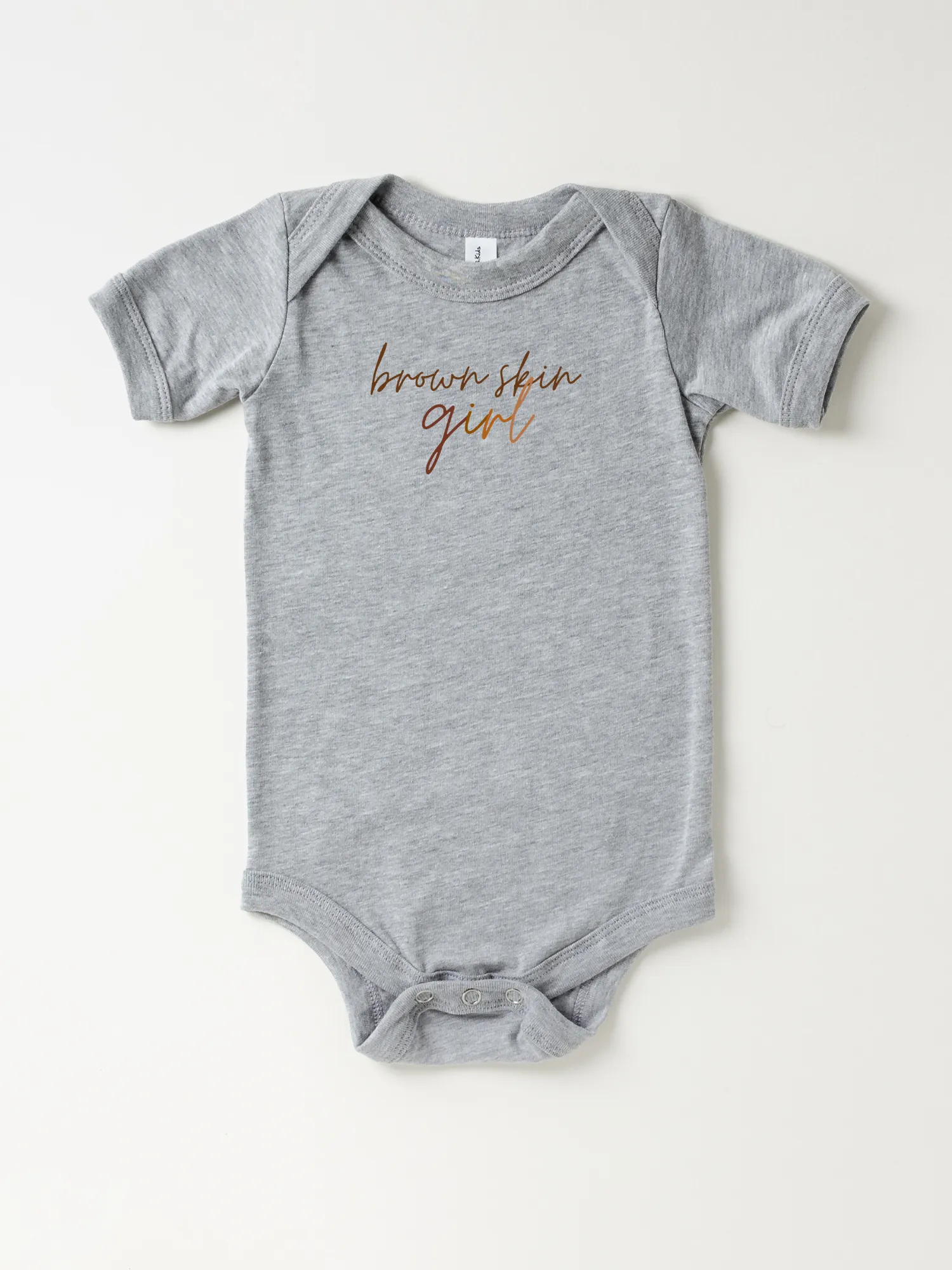 Infant Brown Skin Girl - Bodysuit