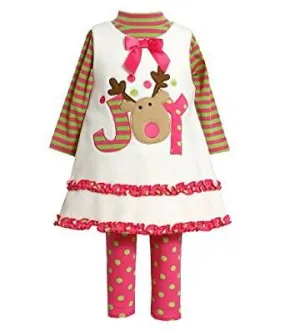 Joy Reindeer Three Piece Set | Bonnie Baby