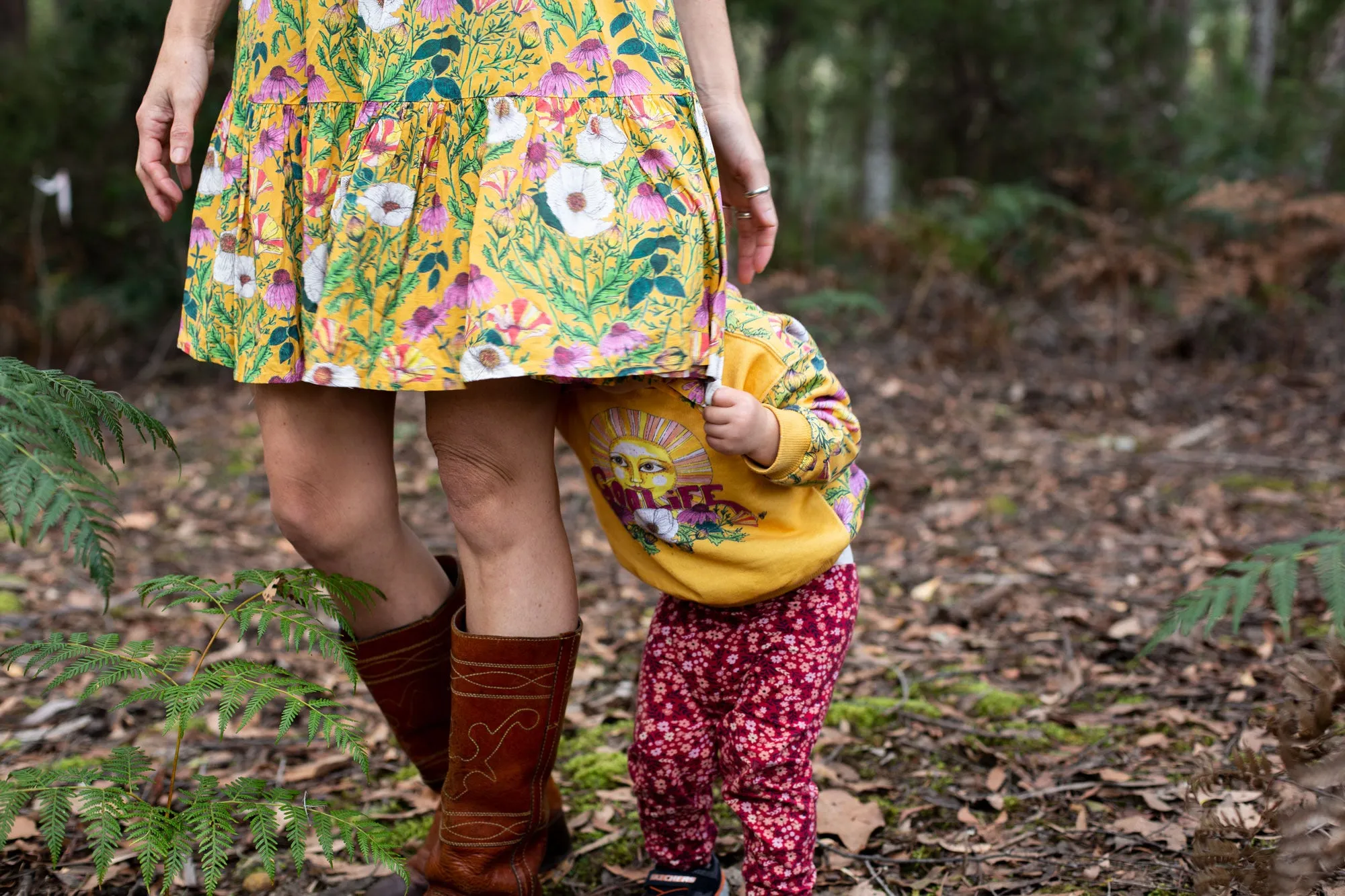 Juniper Dress - In Bloom - Golden