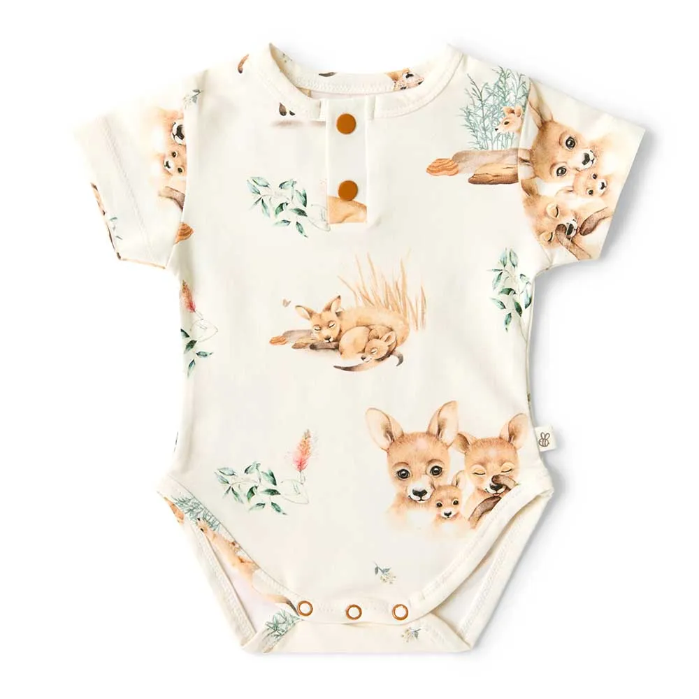 Kanga Short Sleeve Organic Bodysuit