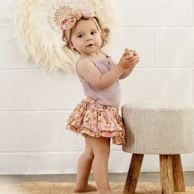 Kapow Kids Pink Posy Puff Bloomers