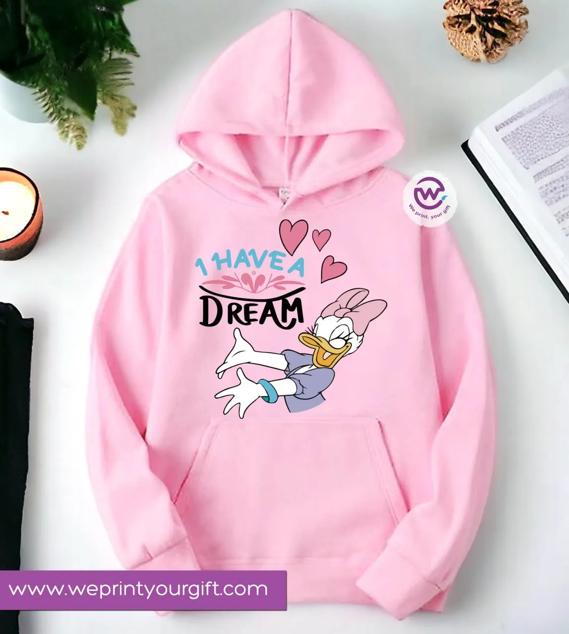 Kids hoodie-Daisy Duck