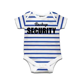 Kidswear By Ruse Backup Security Printed Striped infant Romper For Baby