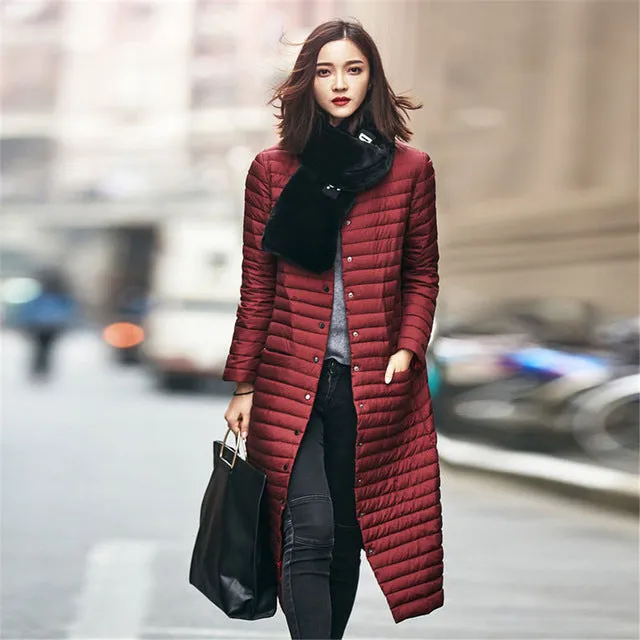 Kuk Winter Jacket Women Coat Parka Mujer XXL Plus Size Jaqueta Feminina Inverno Outerwear 2017 Chaqueta Casaco Feminino A698