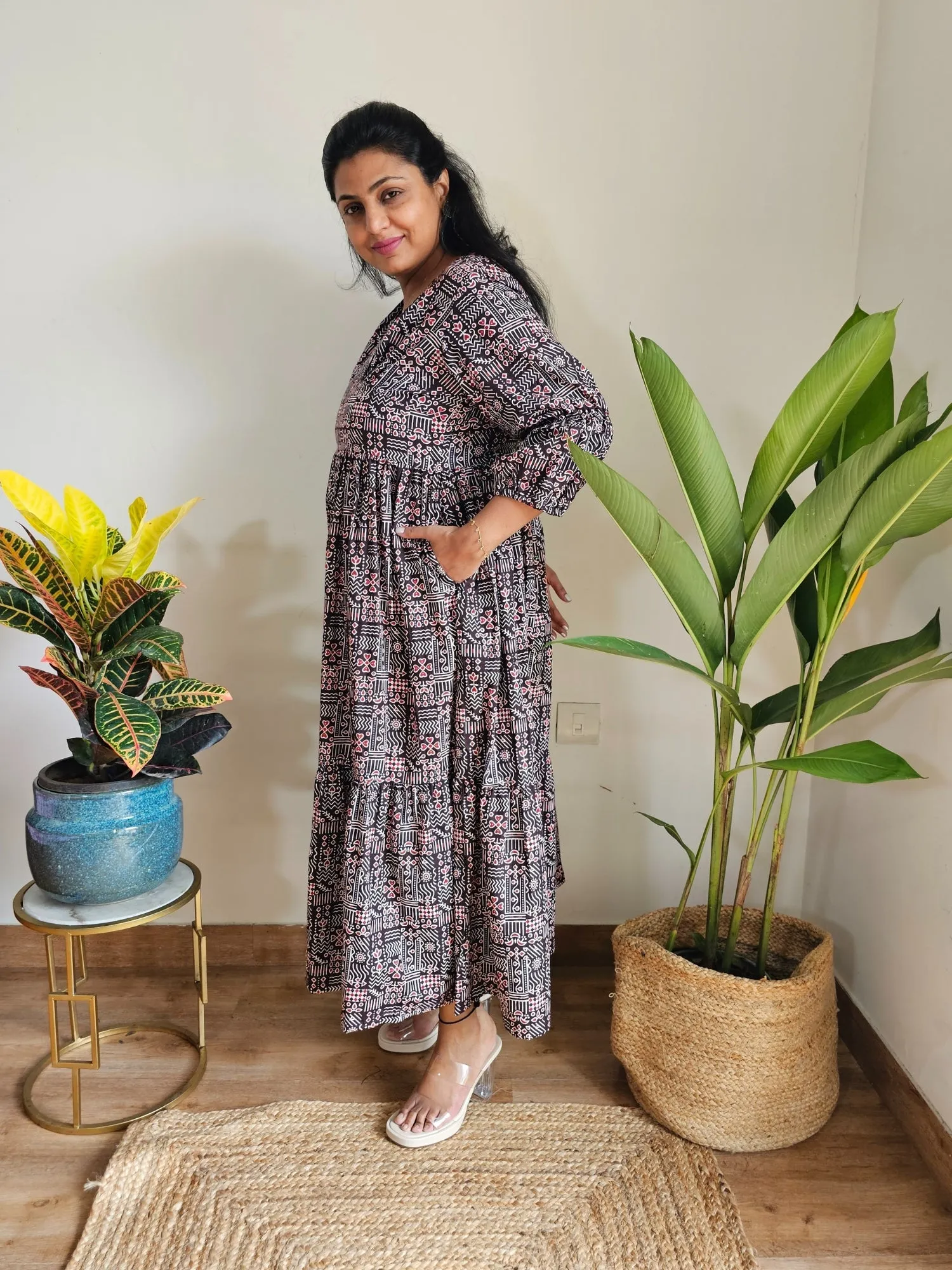 Kusha Cotton Maxi Dress