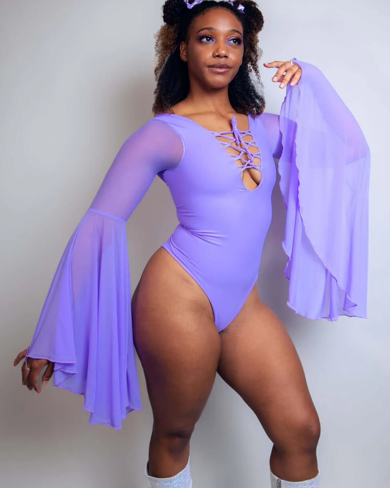 Lavender Goddess Bodysuit