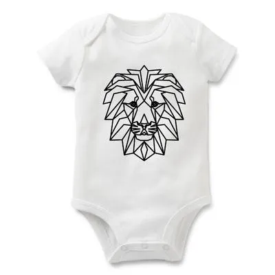 Lion Bodysuit   Camo Shorts