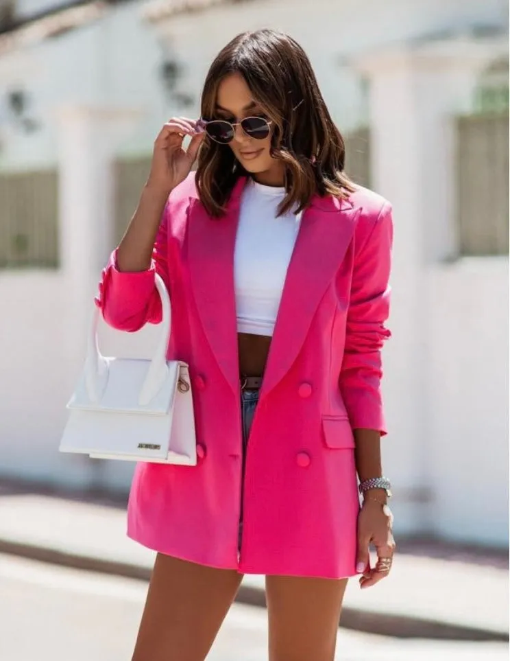 Long-sleeved blazer for women