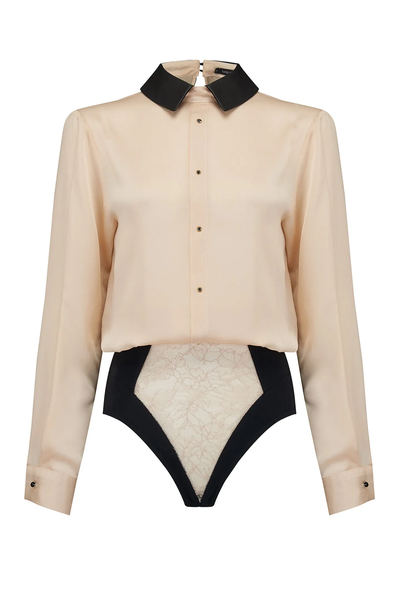 Lula Blush Bodysuit Blouse