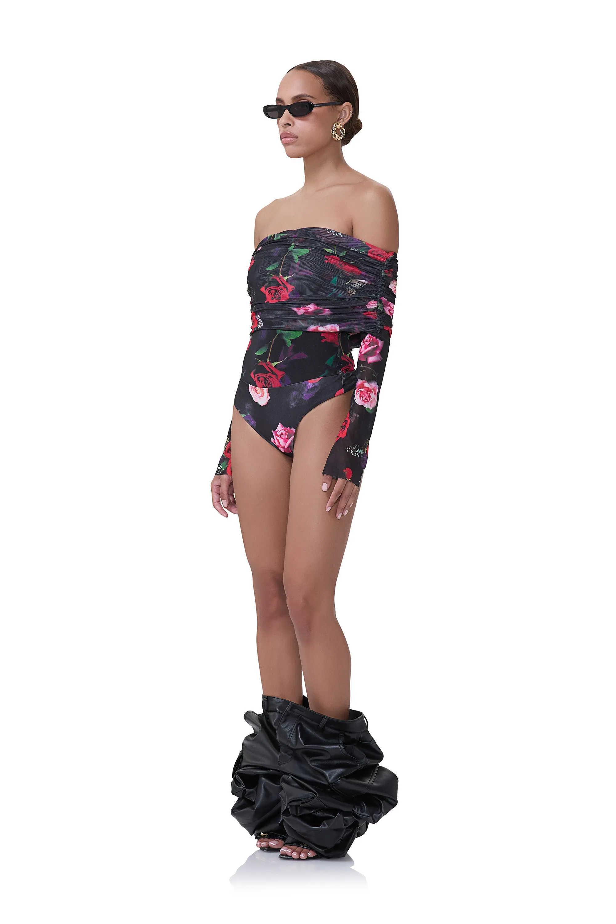 Maxine Bodysuit - Mixed Rose