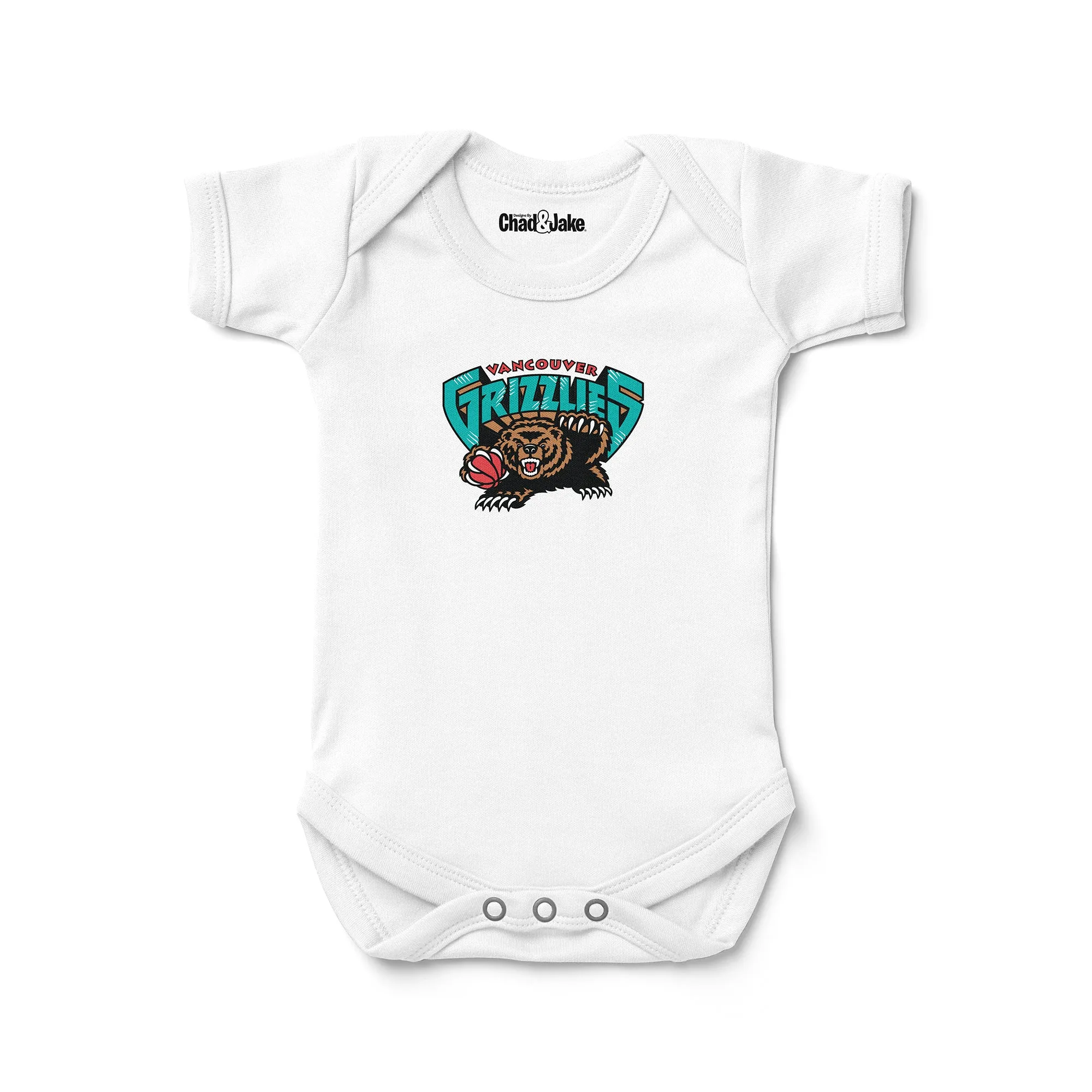 Memphis Grizzlies Hardwood Classics Logo Bodysuit