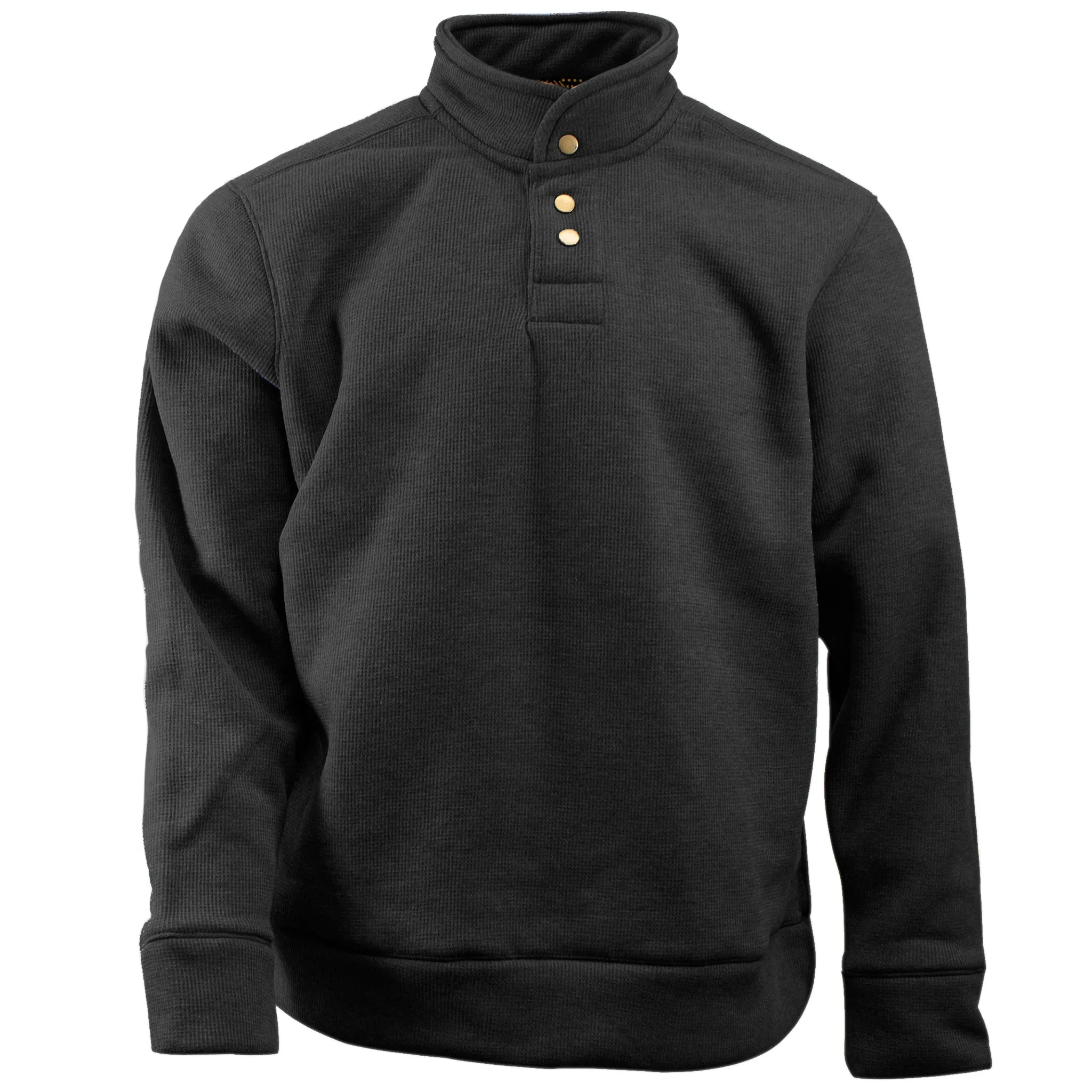 Men's Fleece Lined Waffle Shirt M8004