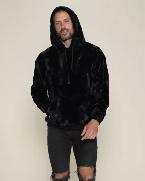 Men's Fur Hoodie | Black Panther