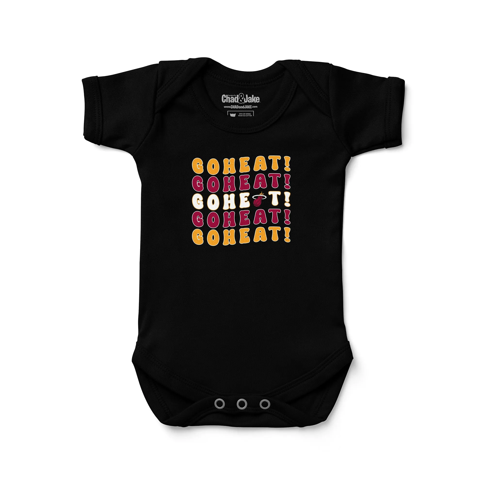 Miami Heat "Groovy" Bodysuit