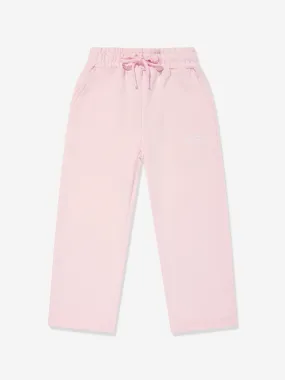 MSGM Girls Fleece Joggers in Pink