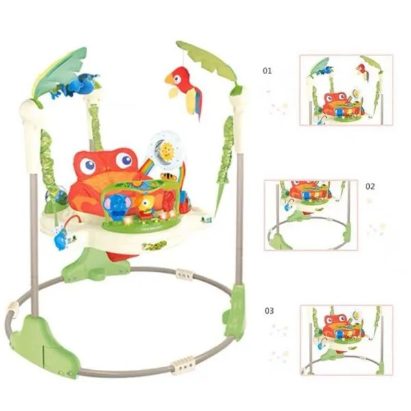 Multi-functional Baby Jumper With Light & Music