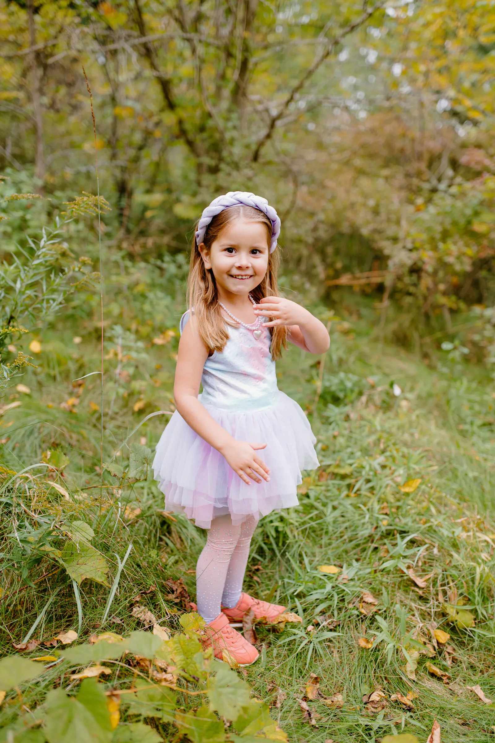 Multi/Lilac Ballet Tutu Dress