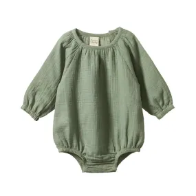 Nature Baby Meadow Bodysuit - Hedge Green