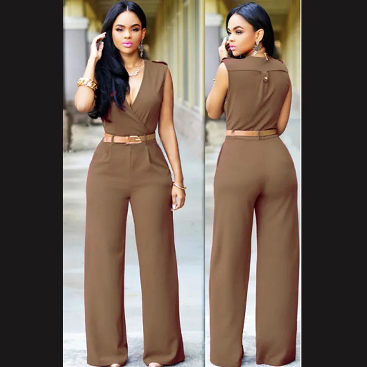 New women fashion jumpsuits Siamese pants