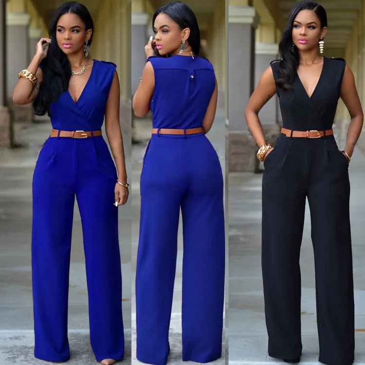 New women fashion jumpsuits Siamese pants