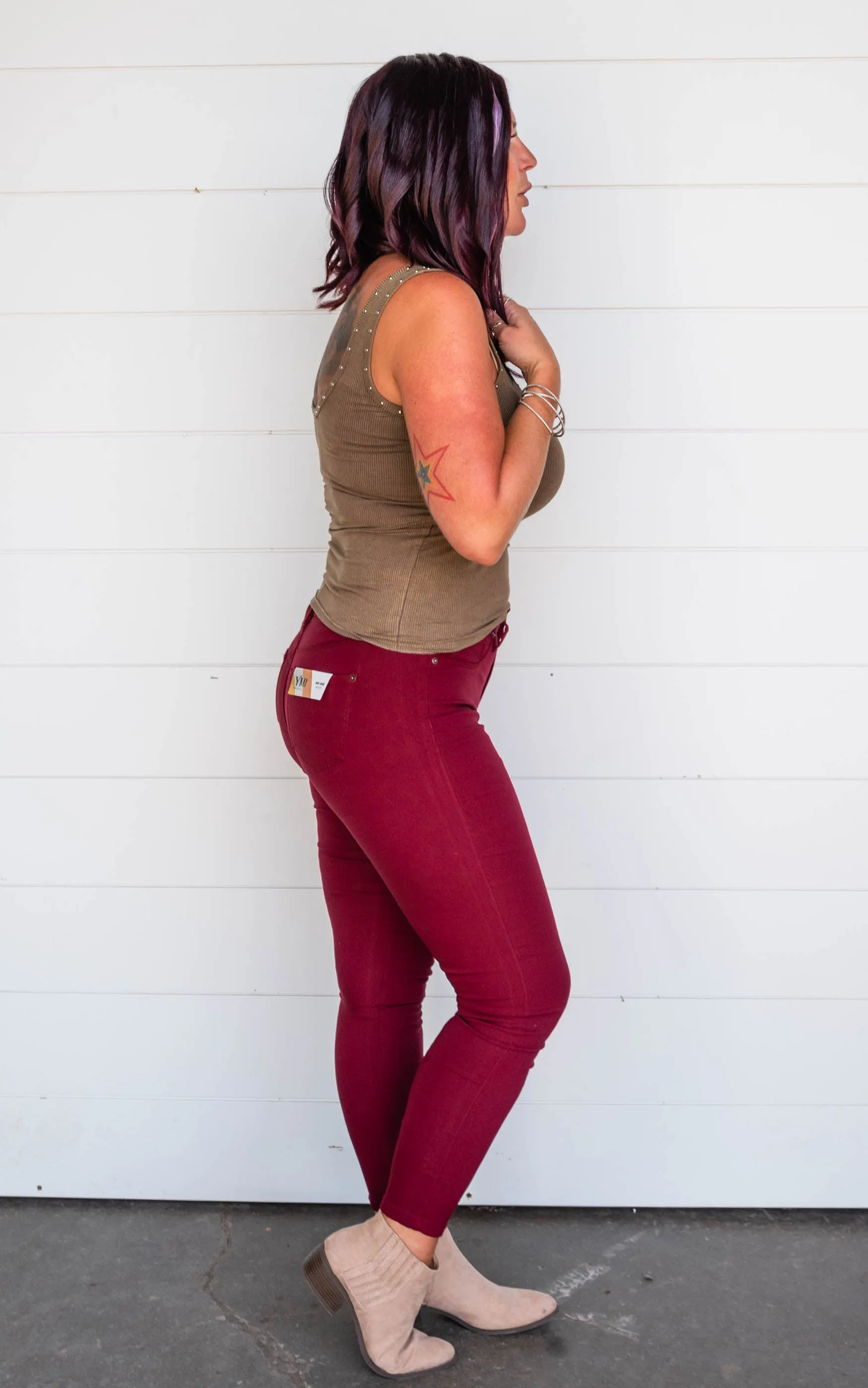 OMG Color Palette of Fall YMI Hyperstretch Pants - Final Sale