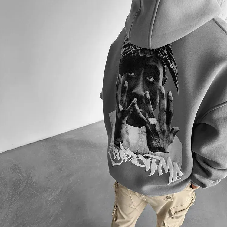 Oversize All Eyes On Me Tee Hoodie