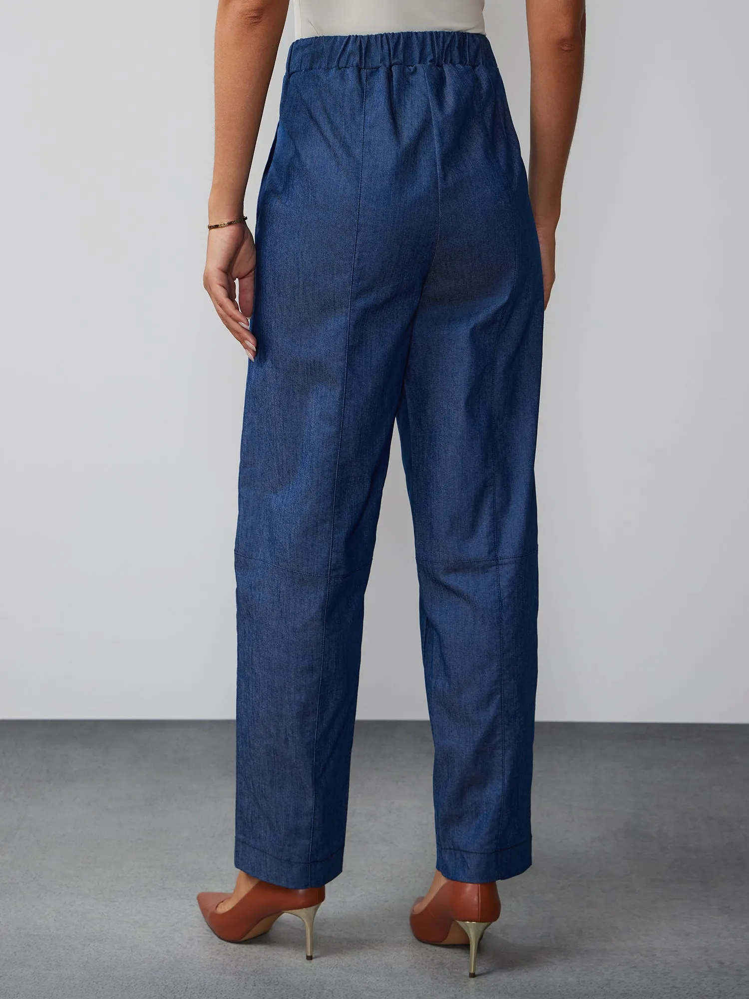 Paige Pull On Denim Pant