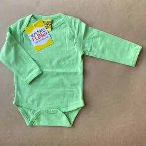 Paradise Green Long Sleeve Bodysuit (NB-24 months)