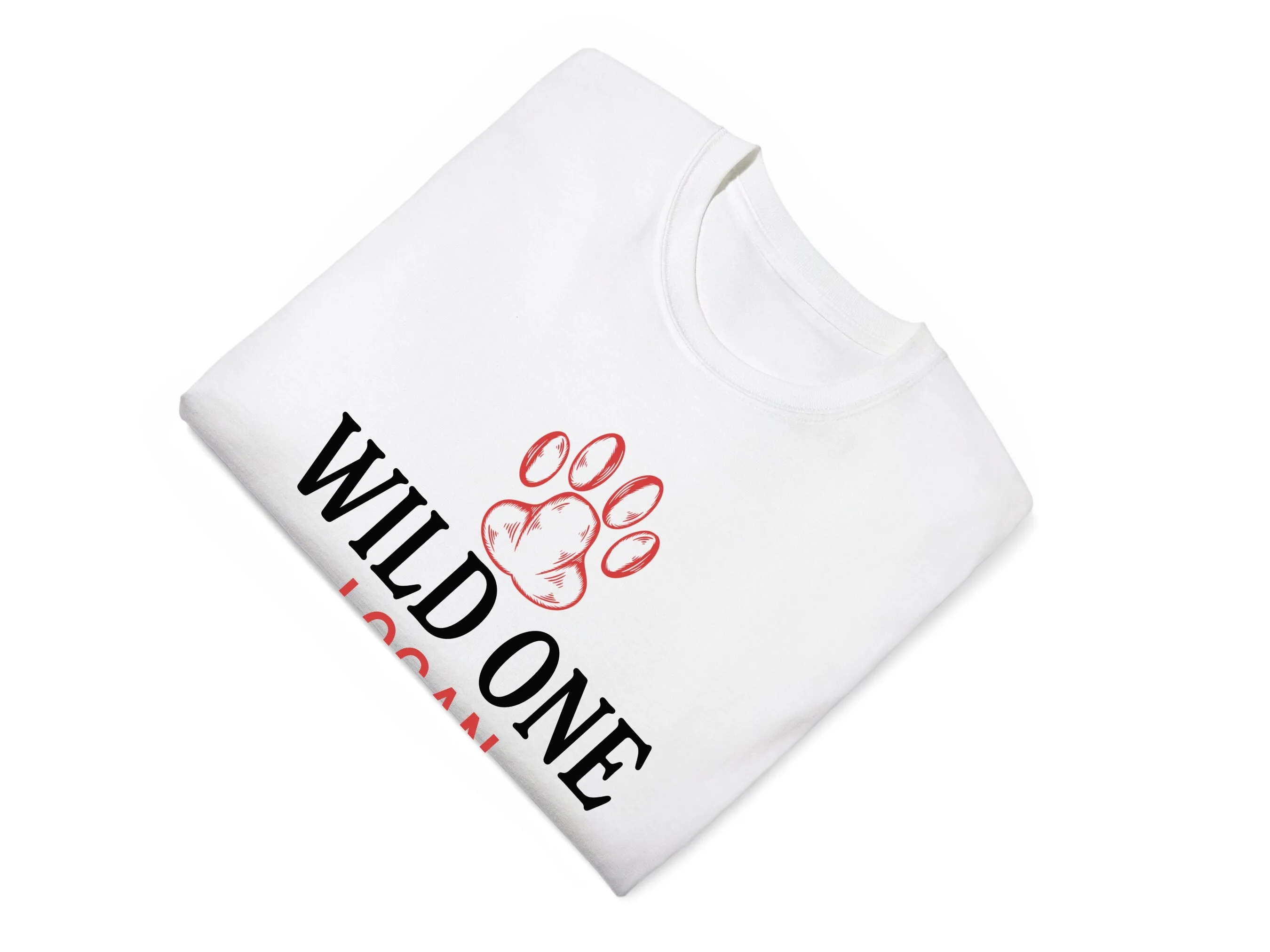 Personalized Name Long Sleeve Boys Bodysuit with Wild One Slogan