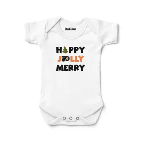 Philadelphia Flyers "Happy Jolly Merry" Bodysuit